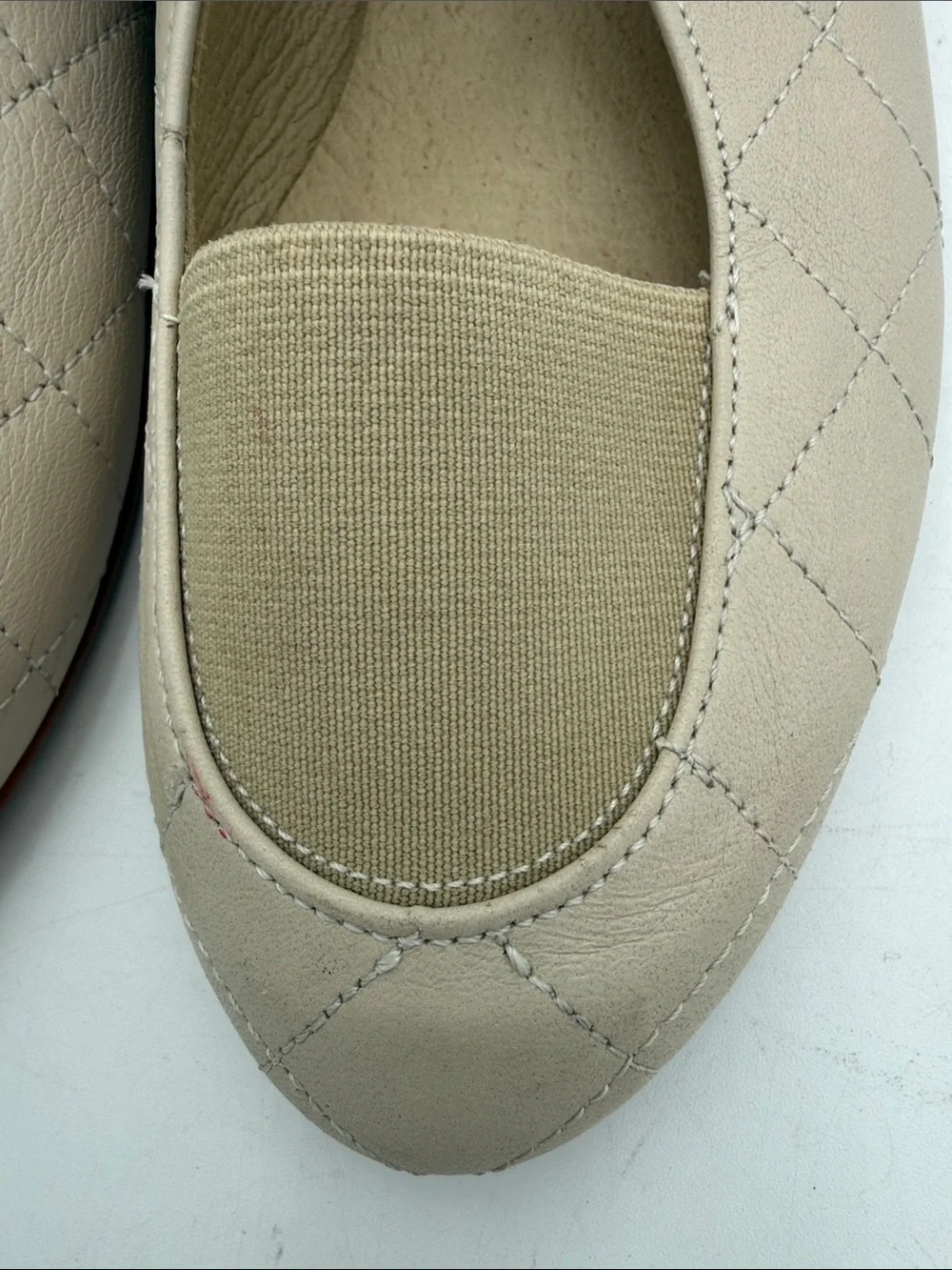Blublonc girls Quilted Mary Jane Flats in Beige 34 casual event party